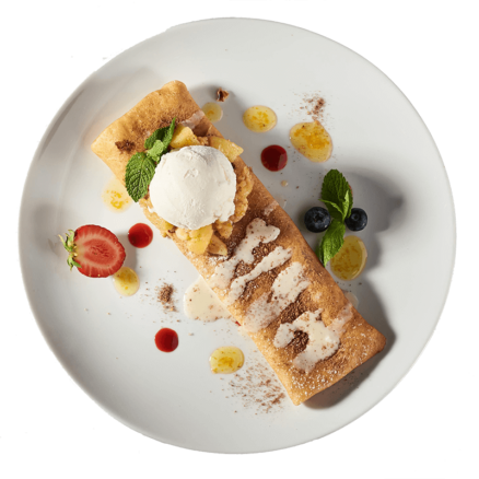 З яблуками по-віденськи