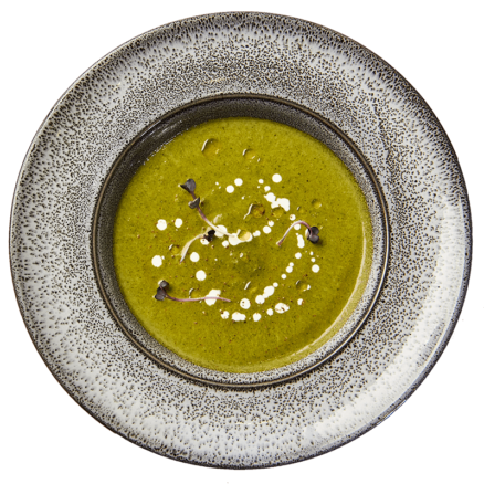 Крем-суп шпинатний