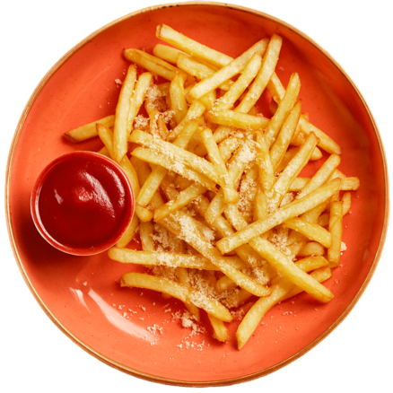 Картопля Фрі з кетчупом