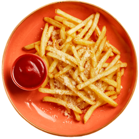 Картопля Фрі з кетчупом