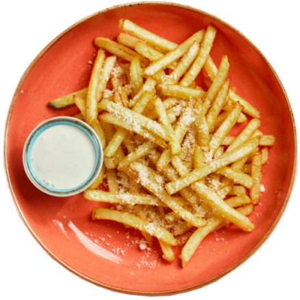 Картопля Фрі з соусом Цезаре